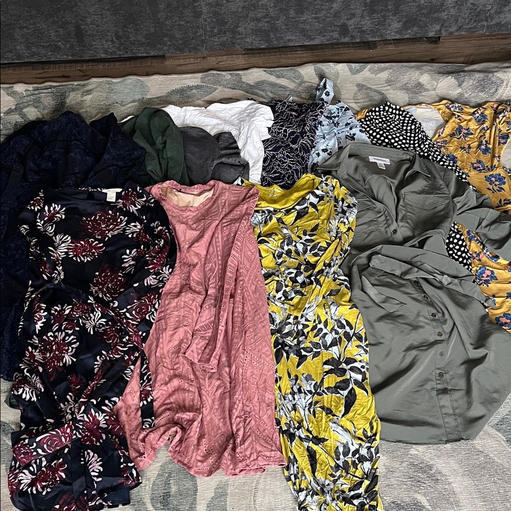 Lot of maternity dresses - pea in a pod, motherhood maternity, etc.
